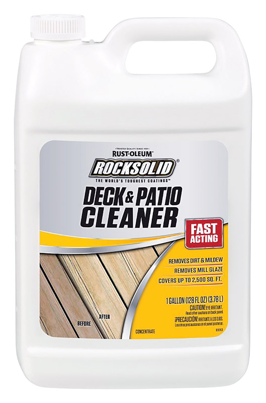 RUST-OLEUM进口代理批发 Rust-Oleum RockSolid 甲板和露台清洁剂 1 加仑液体