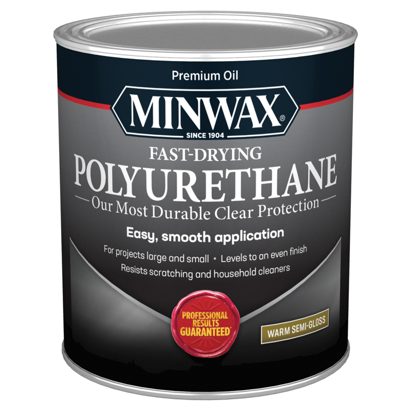 MINWAX进口代理批发 Minwax 半光透明油基快干聚氨酯 1 夸脱