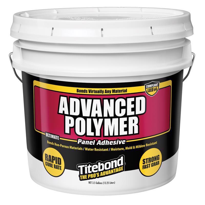 酷牌库|商品详情-TITEBOND进口代理批发 Titebond GREENchoice Ultimate Advanced Polymer Panel 高强度聚醚棕褐色粘合剂 3.5 加仑