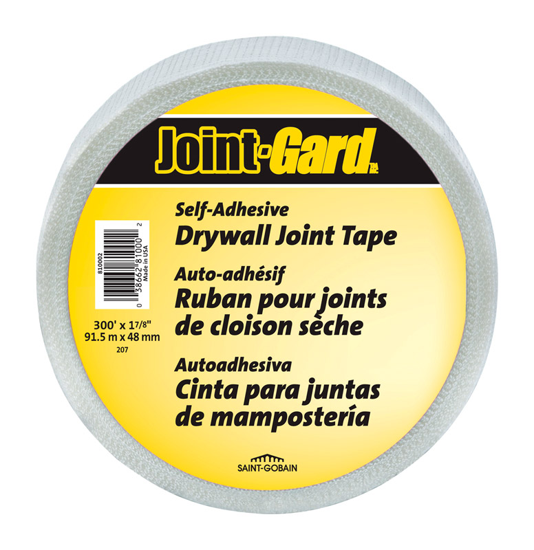 ADFORS进口代理批发 Adfors Joint-Gard 300 英尺 LX 1-7/8 英寸宽玻璃纤维网白色自粘干墙接缝胶带