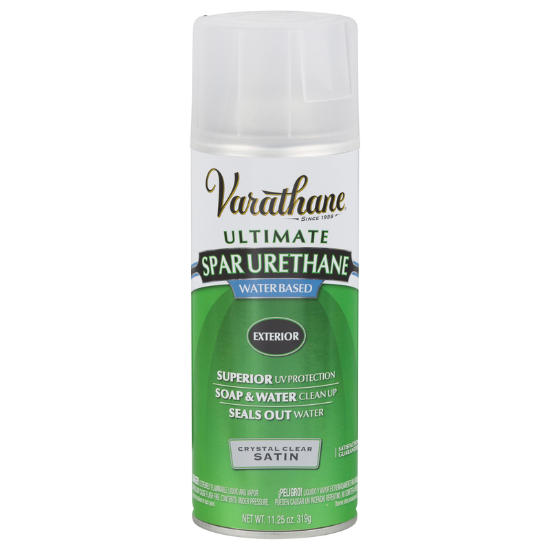 VARATHANE进口代理批发 Varathane Ultimate Satin 晶莹剔透水基丙烯酸改性聚氨酯晶石聚氨酯喷雾 11-