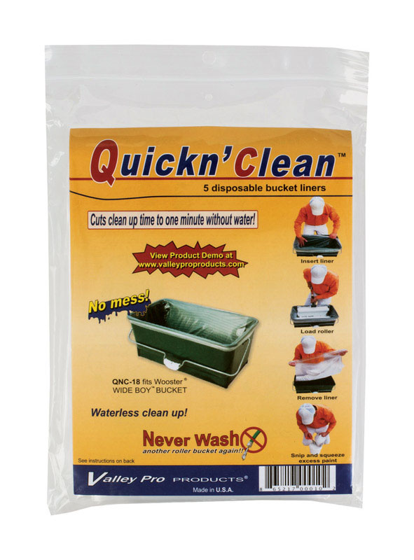 WOOSTER进口代理批发 Wooster Quickn Clean 透明 5 加仑塑料桶