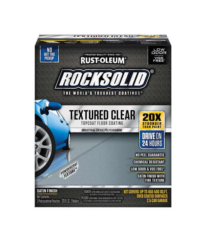 RUST-OLEUM进口代理批发 Rust-Oleum RockSolid 透明环氧地板漆 120 盎司