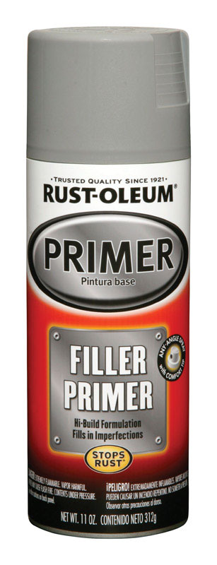 RUST-OLEUM进口代理批发 Rust-Oleum Stops Rust 灰色油基醇酸喷雾底漆 11 盎司