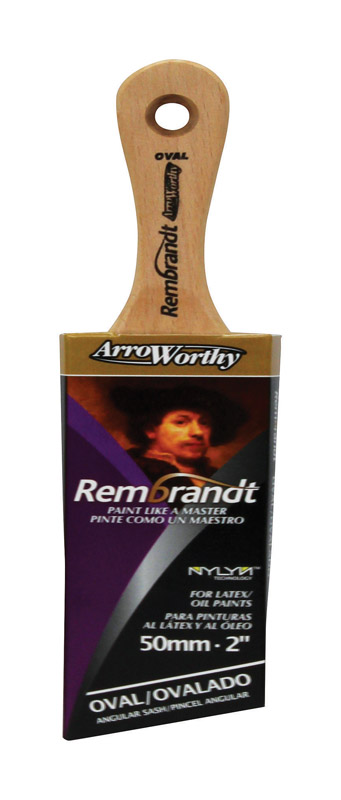 ARROWORTHY进口代理批发 ArroWorthy Rembrandt 2 英寸半椭圆角油漆刷