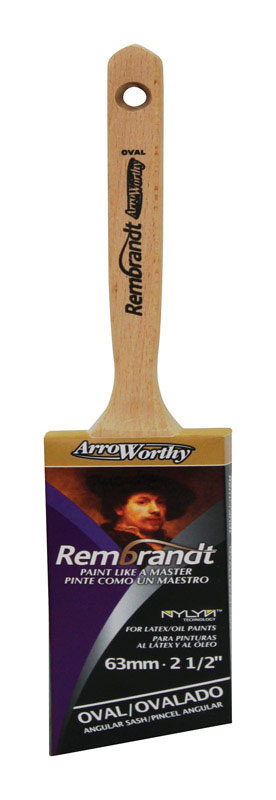 ARROWORTHY进口代理批发 ArroWorthy Rembrandt 2-1/2 英寸半椭圆角油漆刷