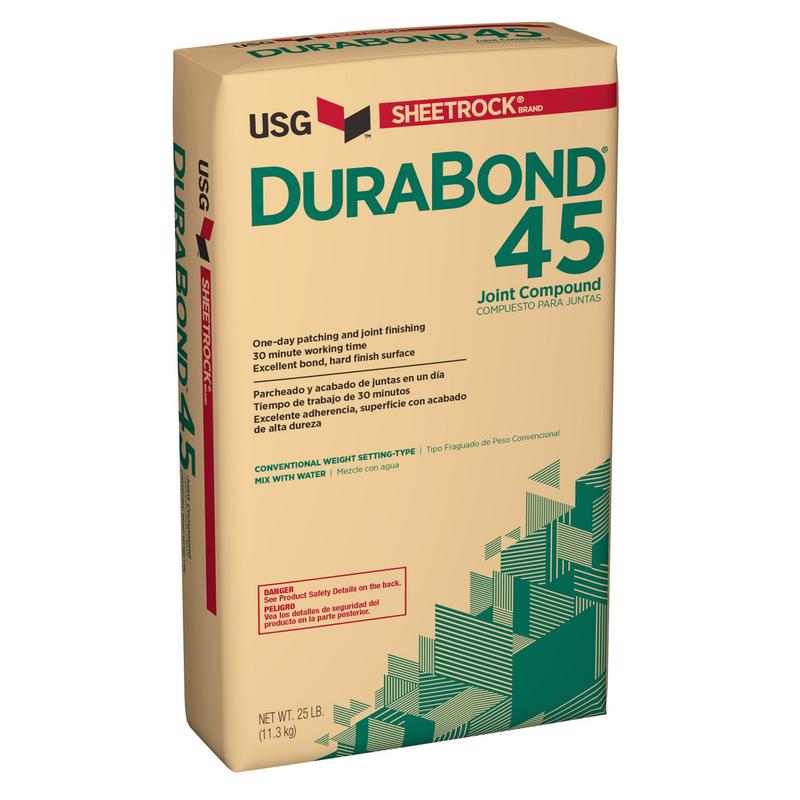 USG SHEETROCK进口代理批发 USG Sheetrock Durabond 45 天然通用接缝剂 25 磅