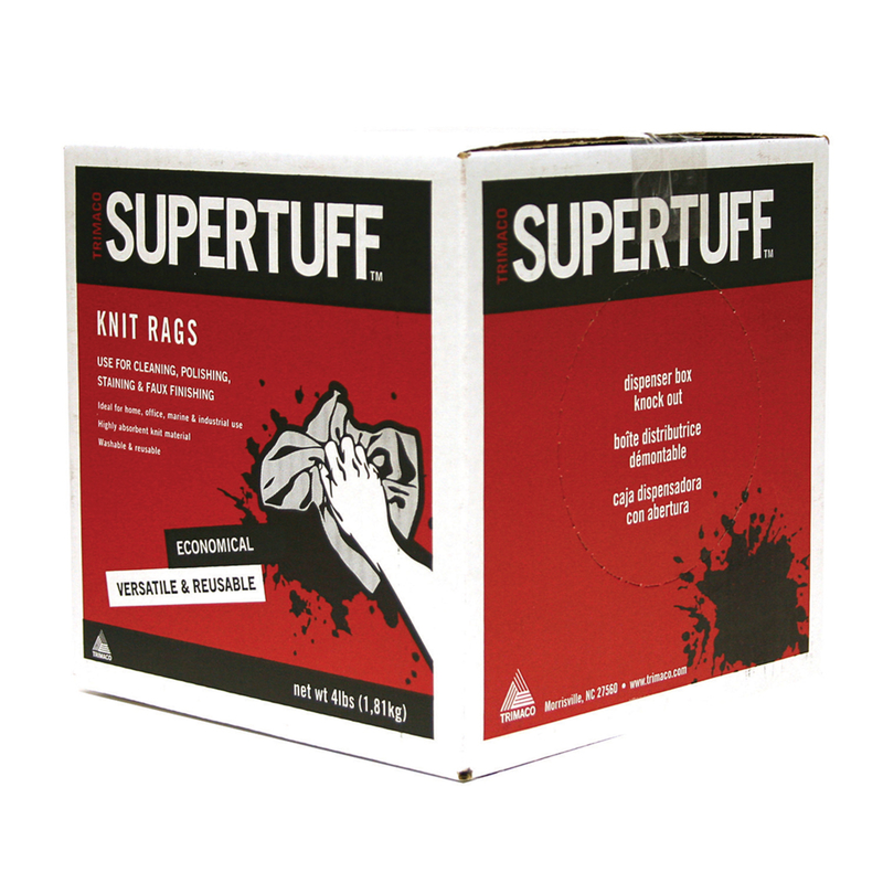 SUPERTUFF进口代理批发 SuperTuff 12 英寸宽X 12 英寸长白色棉质针织抹布