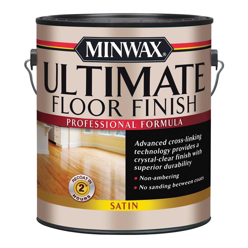 MINWAX进口代理批发 Minwax 丝光透明水基终极地板面漆 1 加仑