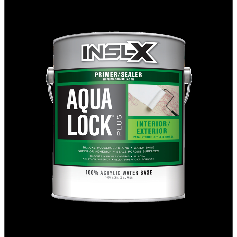 INSL-X进口代理批发 Insl-X Aqua Lock 深色调平水性丙烯酸底漆和封闭剂 1 加仑