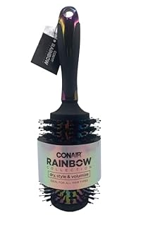 CONAIR进口代理批发 Conair Rainbow 系列大号圆形刷