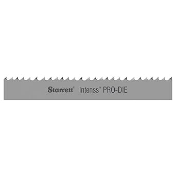 Starrett进口代理批发 Starrett Intenss PRO-DIE 双金属带锯条 - 非常适合在立式机器上进行轮廓切割 - 05 英尺，04-1/2"，1/2 x .025 x 14-18/P - 99188-05-04- 1/2