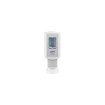 Purell进口代理批发 PURELL CS8 自动洗手液分配器，白色，适用于 PURELL CS8 1200 毫升洗手液补充装（1 件装） 7820-01