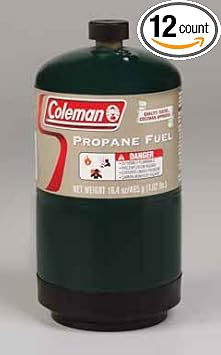 Coleman进口代理批发 COLEMAN CO-FUEL 5103A164T 16.4OZ 丙烷瓶（12 件装）