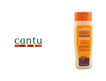 酷牌库|商品详情-Cantu进口代理批发 Cantu 葡萄籽洗发水 13.5 盎司（400 毫升）（2 件装）