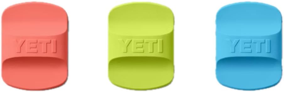 YETI进口代理批发 YETI Magslider 3 件装，珊瑚色、黄绿色、礁石蓝