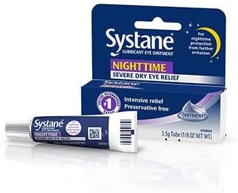 酷牌库|商品详情-Systane进口代理批发 Systane 夜间润滑眼膏 - 0.123 盎司，3.5 克，2 包