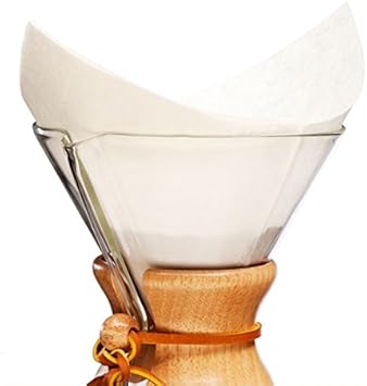 酷牌库|商品详情-Chemex进口代理批发 Chemex 粘合过滤器 - 方形 - 100 克拉 - 5 件装 - 独家包装