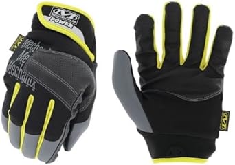 Mechanix Wear进口代理批发 Mechanix Wear Power Grip 大号黑色防护手套