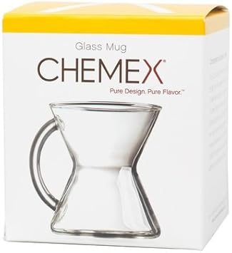 酷牌库|商品详情-Chemex进口代理批发 Chemex 手工吹制玻璃咖啡杯，10 盎司