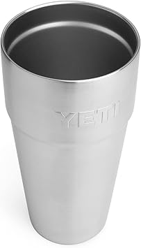 YETI进口代理批发 YETI Rambler 26 盎司可叠放杯，真空隔热，不锈钢，无盖