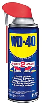 WD-40进口代理批发 多用途润滑剂智能吸管喷雾 11 盎司（1 件装）