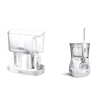 Waterpik进口代理批发 Waterpik 水牙线经典 WP 72 和 Aquarius WP-660 具有 10 种压力设置、7 个提示