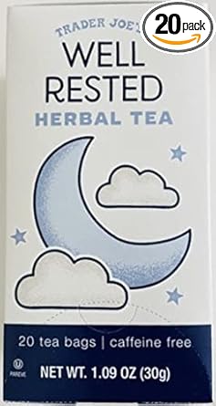 TJ's进口代理批发 Trader Joe's Well Rested 花草茶 20 茶袋