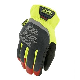 Mechanix Wear进口代理批发 机械手套，荧光黄色，12，PR