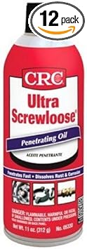 CRC进口代理批发 CRC 05330-12PK Ultra Screw Loose 超级渗透剂，11 fl.盎司，12 包