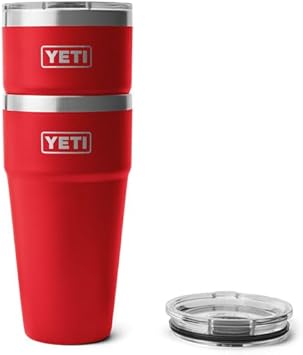 酷牌库|商品详情-YETI进口代理批发 YETI Rambler 杯，真空隔热不锈钢可叠放杯，带磁力滑块盖，30 盎司（887 毫升）