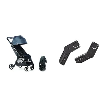 Ergobaby进口代理批发 Ergobaby Metro+ 紧凑型婴儿推车、轻型折叠伞车和 Metro+ 紧凑型城市婴儿推车配件：适用于 Cybex/Nuna/BeSafe/Maxi COSI 的汽车座椅适配器