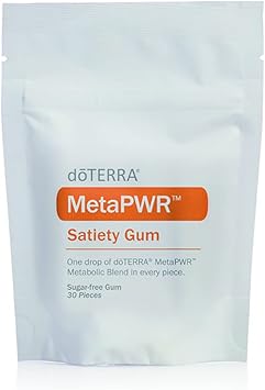 doTERRA进口代理批发 doTERRA MetaPWR 饱腹口香糖可促进正念饮食和食欲控制 - 帮助抑制食欲 - 30 片