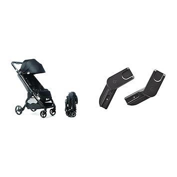 Ergobaby进口代理批发 Ergobaby Metro+ 紧凑型婴儿推车、轻型折叠伞车和 Metro+ 紧凑型城市婴儿推车配件：适用于 Cybex/Nuna/BeSafe/Maxi COSI 的汽车座椅适配器