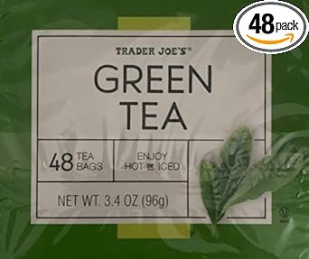 TJ's进口代理批发 Trader Joes 绿茶，一盒 48 茶包，热饮或冷饮