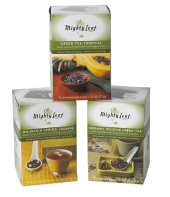 Mighty Leaf进口代理批发 Mighty Leaf Tea 绿茶采样套装