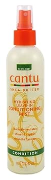 酷牌库|商品详情-Cantu进口代理批发 Cantu 乳木果油免洗调理喷雾 8 盎司（235 毫升）（2 件装）