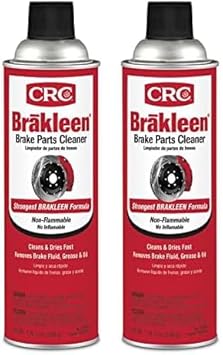 CRC进口代理批发 CRC BRAKLEEN 制动部件清洁剂 - 不易燃 -1 磅 3 盎司 (05089)（2 件装）