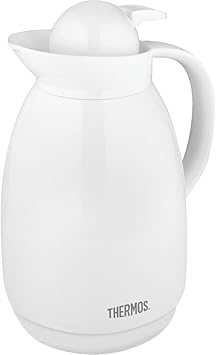 THERMOS进口代理批发 Thermos 34OZ WHT 玻璃水瓶，1 件装，白色