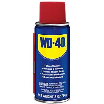 WD-40进口代理批发 WD-40 润滑剂气雾喷雾 3 盎司（3 件装）