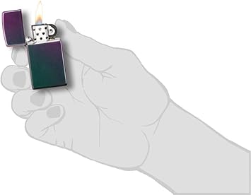 酷牌库|商品详情-Zippo进口代理批发 Zippo 超薄彩虹色袖珍打火机