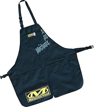 Mechanix Wear进口代理批发 Mechanix Wear：商店围裙 - 重型围裙，带可调节肩带，舒适贴合，耐用且防液体工作围裙，增加工具存储空间（均码适合所有）