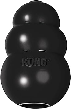 KONG进口代理批发 KONG Extreme 狗玩具 - 抓取和咀嚼玩具 - 填充能力和不稳定弹跳，可延长游戏时间 最耐用的天然橡胶材料 - 用于强力咀嚼器 - 适合小型犬