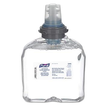 Purell进口代理批发 Purell 5392-02，即时洗手液泡沫补充装，2 补充装/箱