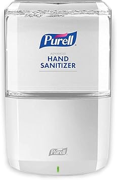 Purell进口代理批发 PURELL ES6 自动洗手液分配器，白色，与 1200 mL PURELL ES6 自动洗手液补充装兼容（1 件装） - 6420-01