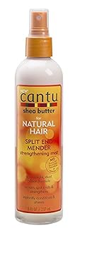 Cantu进口代理批发 Cantu 天然头发分叉护理喷雾 8 盎司泵