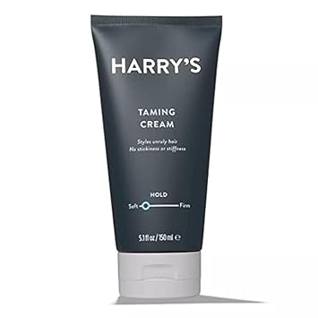 Harry's进口代理批发 Harry's 柔软定型驯服霜，定型不规则头发，5.1 盎司瓶装 x2