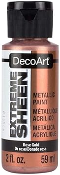 DecoArt进口代理批发 DECO ART DPM03-30 DecoArt 极致光泽玫瑰金 2OZ - 数量 3