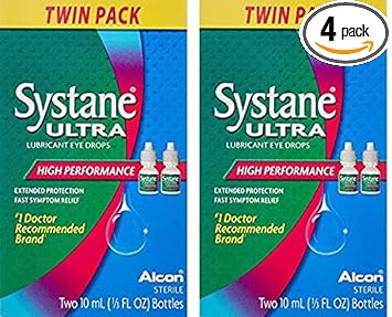 Systane进口代理批发 Systane 超润滑滴眼液，0.33 液量盎司（10 毫升）共 4 瓶