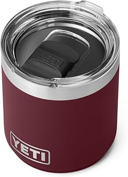 YETI进口代理批发 YETI Rambler 10 盎司可堆叠 Lowball 2.0，真空绝缘，不锈钢，带 MagSlider 盖